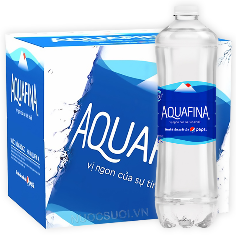 Nước Aquafina 1.5L (1,5 lít x 12 chai) - Freeship!