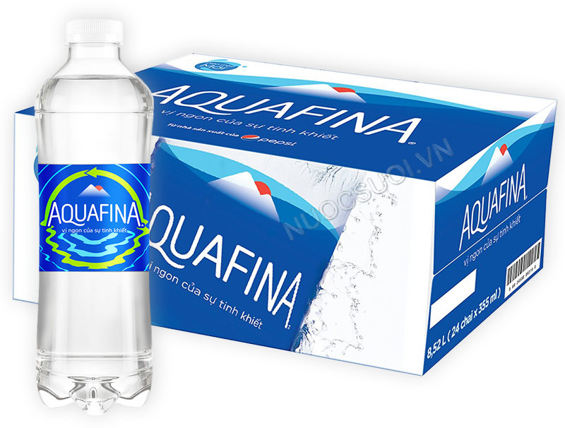 Nước Aquafina 350ml (Thùng 24 chai) - NuocSuoi.VN