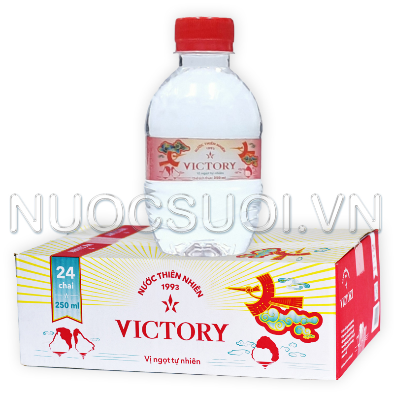 Nước Victory 250ml (Thùng 24 chai) - Chai nhỏ - Giá rẻ - Freeship!