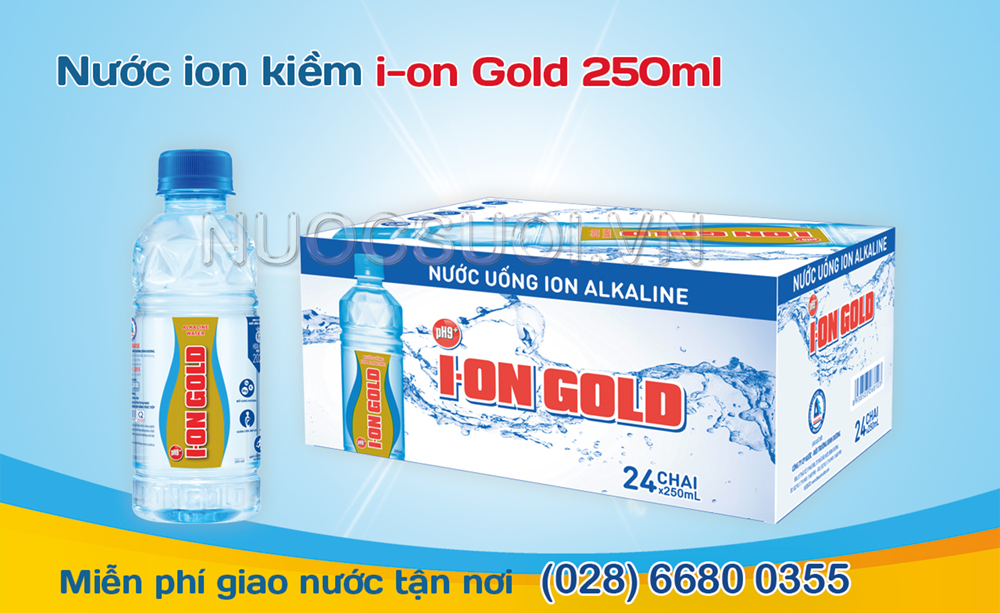 Nước ion Gold 250ml