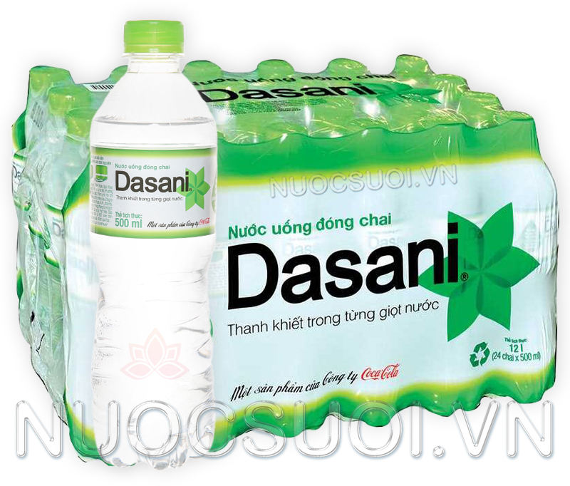 nước Dasani 500ml, thùng 24 chai, Dasani, 500ml, nước suối, Coca-Cola, nước suối đóng chai, freeship tại TPHCM, nước đóng chai, nước tinh khiết