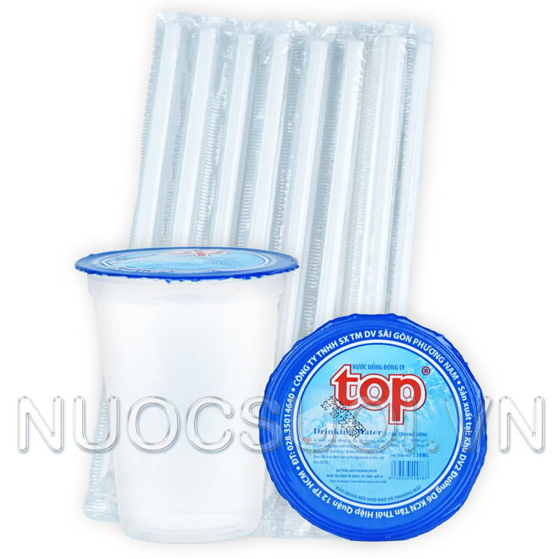 Nước suối ly Top 230ml - Giá rẻ - Freeship!