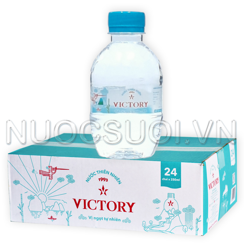 Nước Victory 250ml (Thùng 24 chai) - Chai nhỏ - Giá rẻ - Freeship!