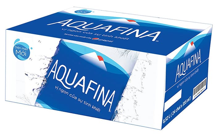 Thùng nước Aquafina 350ml (24 chai)