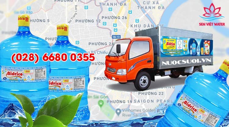 Nước Bidrico Quận Bình Thạnh