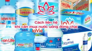 Cách liên hệ khi cần mua nước uống đóng chai