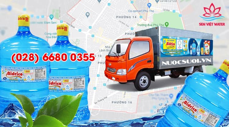 Nước Bidrico Quận 11