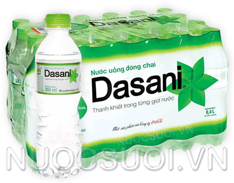 nước Dasani 350ml, thùng 24 chai, Dasani, nước suối, Coca-Cola, nước suối đóng chai, freeship tại TPHCM, nước đóng chai, nước tinh khiết